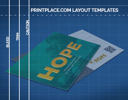raised spot uv postcards printing templates